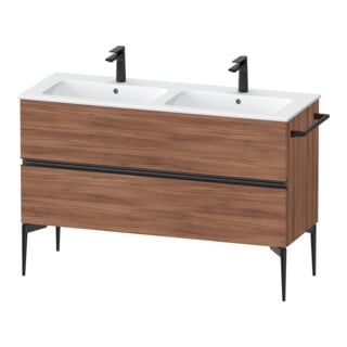 Duravit Meuble sous-vasque au sol Sivida 128x59,1x47,7 cm, 2 tiroirs, N Nat, Gr. sw