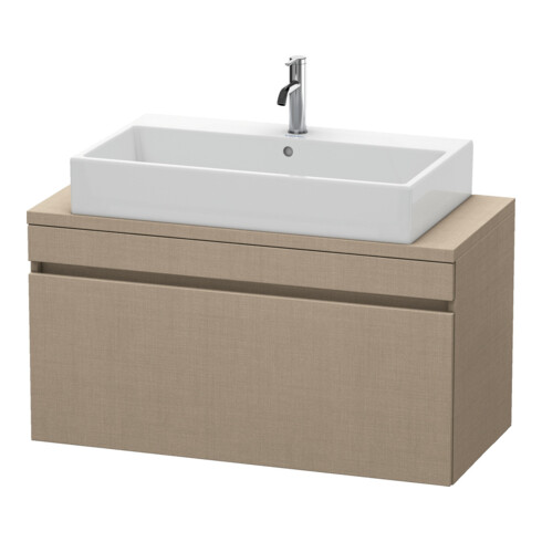Duravit Meuble sous-vasque Com DuraStyle 100x47,8 cm, lisse, pour console, 1 tiroir