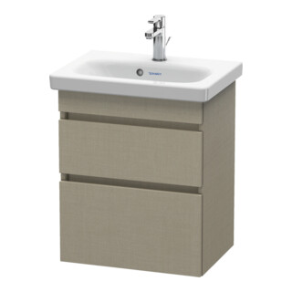 Duravit Meuble sous-vasque Com DuraStyle 50x36,8 cm, blanc, 2 tiroirs, suspendu