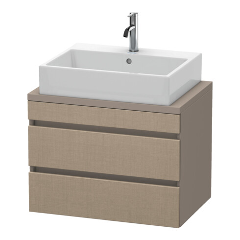Duravit Meuble sous-vasque Com DuraStyle 70x47,8 cm, blanc mat, 2 tiroirs