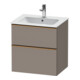 Duravit Meuble sous-vasque D-Neo 61x46,2 cm, blanc mat, 1 porte, 1 tiroir-1