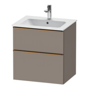 Duravit Meuble sous-vasque D-Neo 61x46,2 cm, blanc mat, 1 porte, 1 tiroir