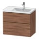 Duravit Meuble sous-vasque D-Neo 78,4x45,2 cm, 1 porte, B R, chêne naturel-1