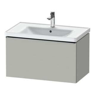Duravit Meuble sous-vasque D-Neo 78,4x45,2 cm, ES chêne/gris, 1 tiroir, suspendu