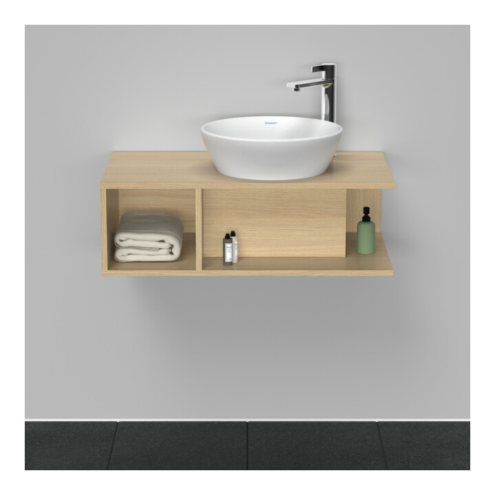 Duravit Meuble sous-vasque D-Neo Compact 80x48cm, E N, 1 tiroir, 1 tablette, suspendu