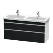 Duravit Meuble sous-vasque DuraStyle 123x44,8x61 cm, 2 tiroirs, blanc mat