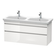 Duravit Meuble sous-vasque DuraStyle 123x44,8x61 cm, 2 tiroirs, blanc mat-2