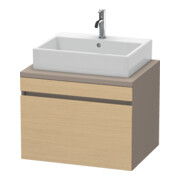 Duravit Meuble sous-vasque DuraStyle 70x54,8 cm, blanc mat, 1 tiroir