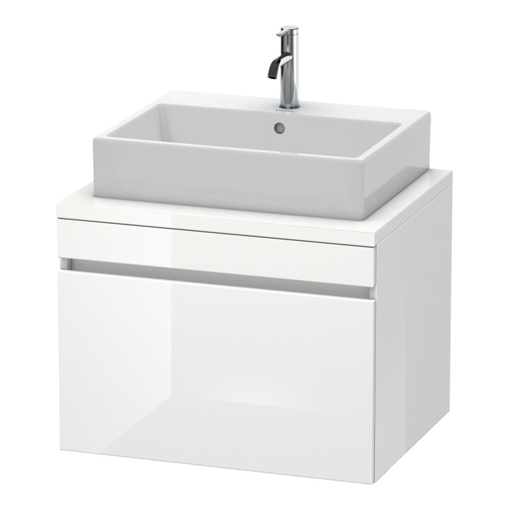Duravit Meuble sous-vasque DuraStyle 70x54,8 cm, blanc mat, 1 tiroir