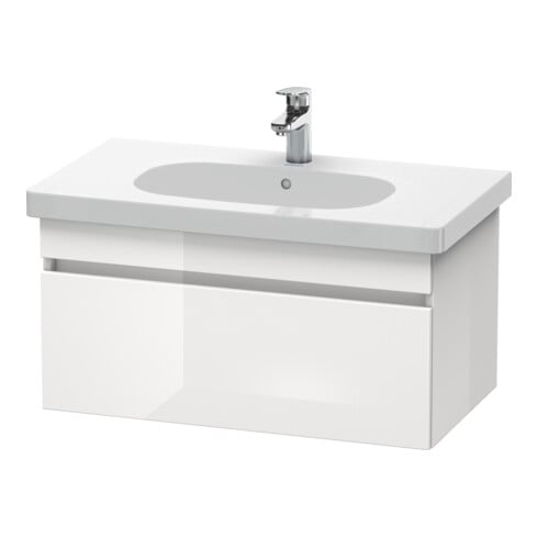 Duravit Meuble sous-vasque DuraStyle 80x45,3 cm, blanc hg/b ma, 1 tiroir, suspendu