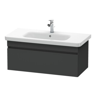Duravit Meuble sous-vasque DuraStyle 93x44,8 cm, graphite mat, 1 tiroir, suspendu