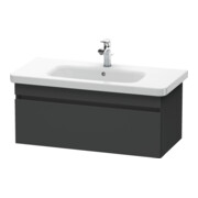 Duravit Meuble sous-vasque DuraStyle 93x44,8 cm, graphite mat, 1 tiroir, suspendu