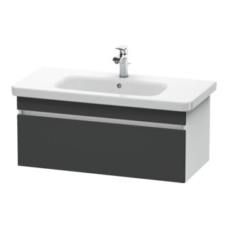Duravit Meuble sous-vasque DuraStyle 93x44,8 cm, gris m/we ma, 1 tiroir, suspendu