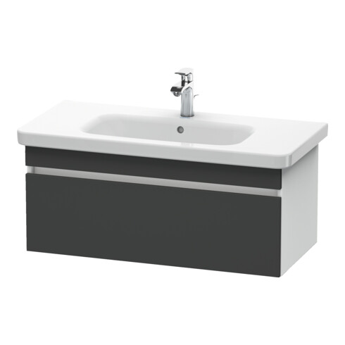 Duravit Meuble sous-vasque DuraStyle 93x44,8 cm, gris m/we ma, 1 tiroir, suspendu