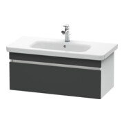 Duravit Meuble sous-vasque DuraStyle 93x44,8 cm, gris m/we ma, 1 tiroir, suspendu