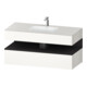 Duravit Meuble sous-vasque encastré Qatego 120x55x60 cm, gris m/we mat-1