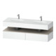 Duravit Meuble sous-vasque encastré Qatego 160x55x60 cm, Kon-WTU, taupe mat/we ma-1