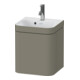 Duravit Meuble sous-vasque Happy D.2 Plus 40x36 cm, 1 tiroir, à droite, m HL, st-g s-mat