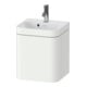 Duravit Meuble sous vasque Happy D.2 Plus 40x36cm, 1 tiroir, raccord droite, blanc mat-1
