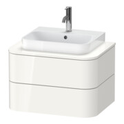 Duravit Meuble sous-vasque Happy D.2 Plus 65x48 cm, 2 tiroirs, graph mat-2