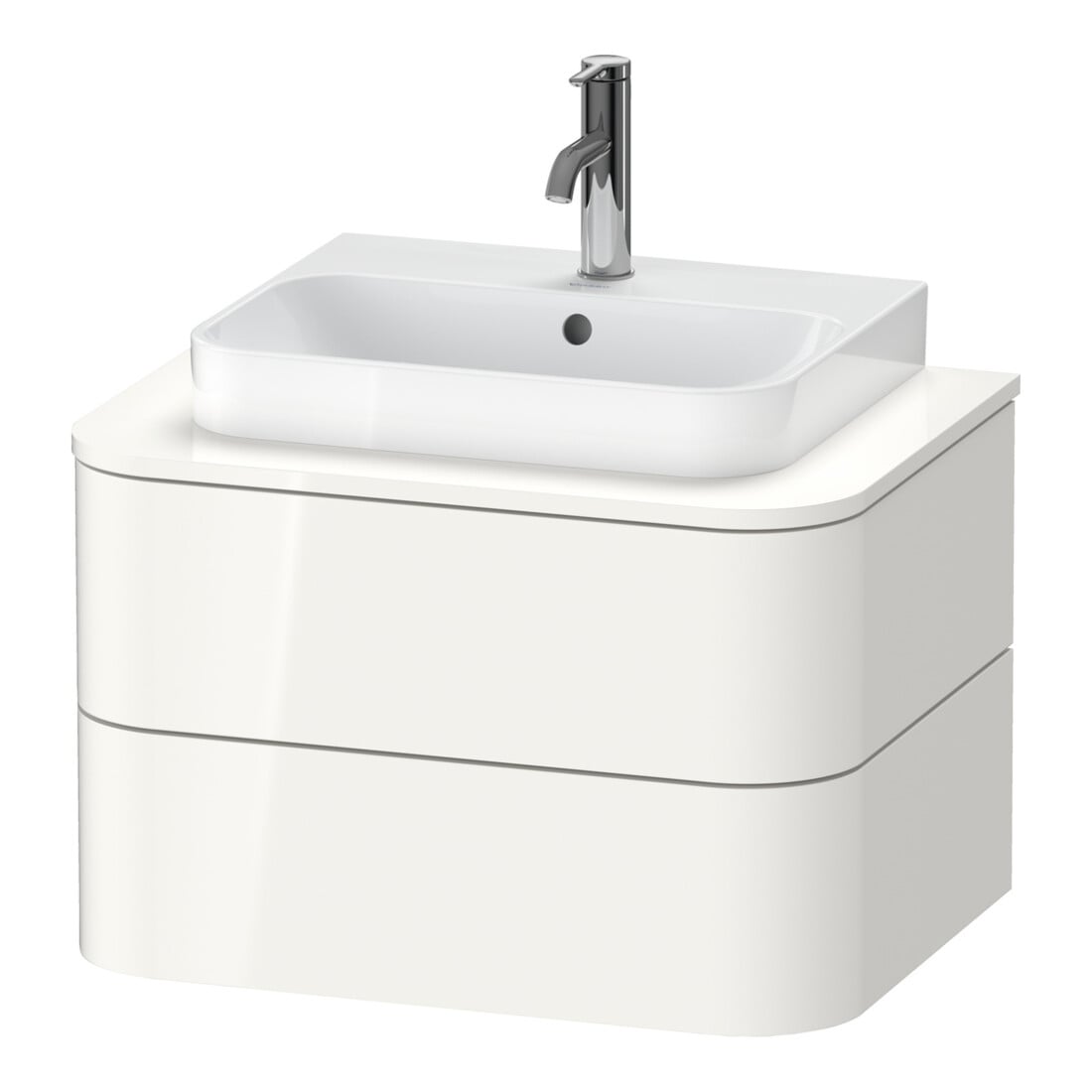 Duravit Meuble sous-vasque Happy D.2 Plus 65x48 cm, 2 tiroirs, graph mat
