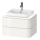 Duravit Meuble sous-vasque Happy D.2 Plus 65x48 cm, 2 tiroirs, graph mat-4