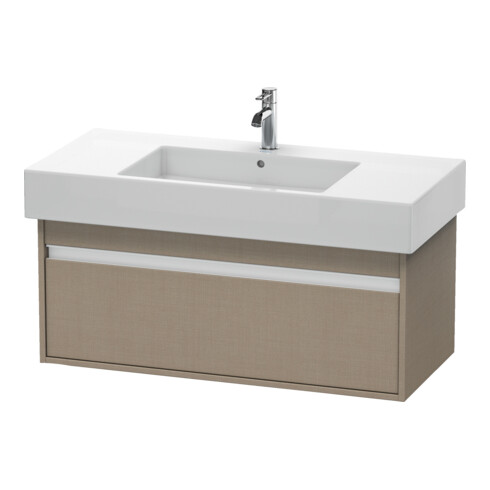 Duravit Meuble sous-vasque Ketho 100x45,5 cm, beige, 1 tiroir, suspendu