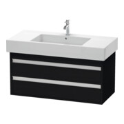 Duravit Meuble sous-vasque Ketho 100x45,5 cm, blanc œuf, 2 tiroirs, suspendu-1