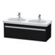 Duravit Meuble sous-vasque Ketho 115x45,5 cm, blanc œuf, 1 tiroir, suspendu-1