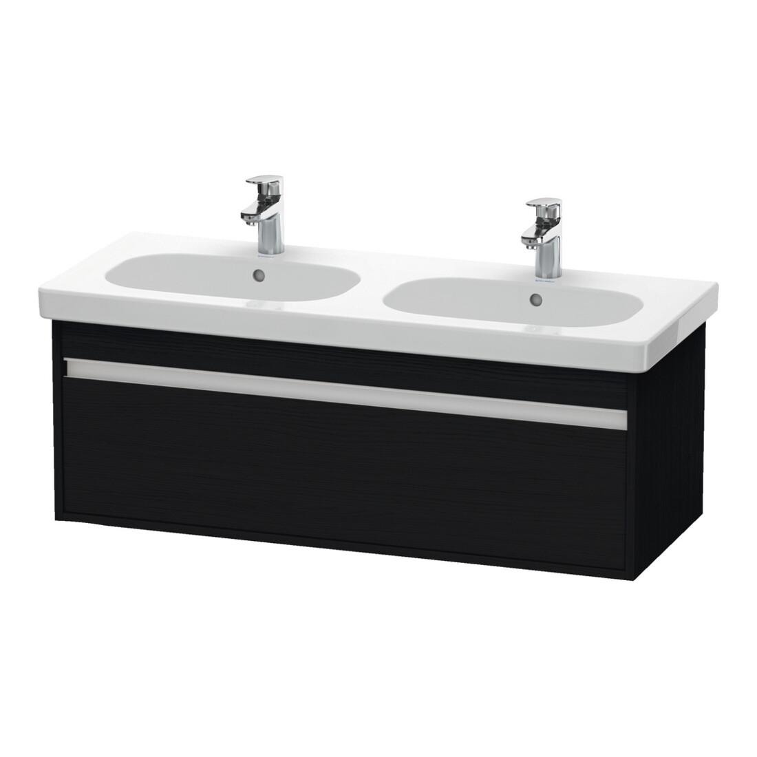 Duravit Meuble sous-vasque Ketho 115x45,5 cm, blanc œuf, 1 tiroir, suspendu