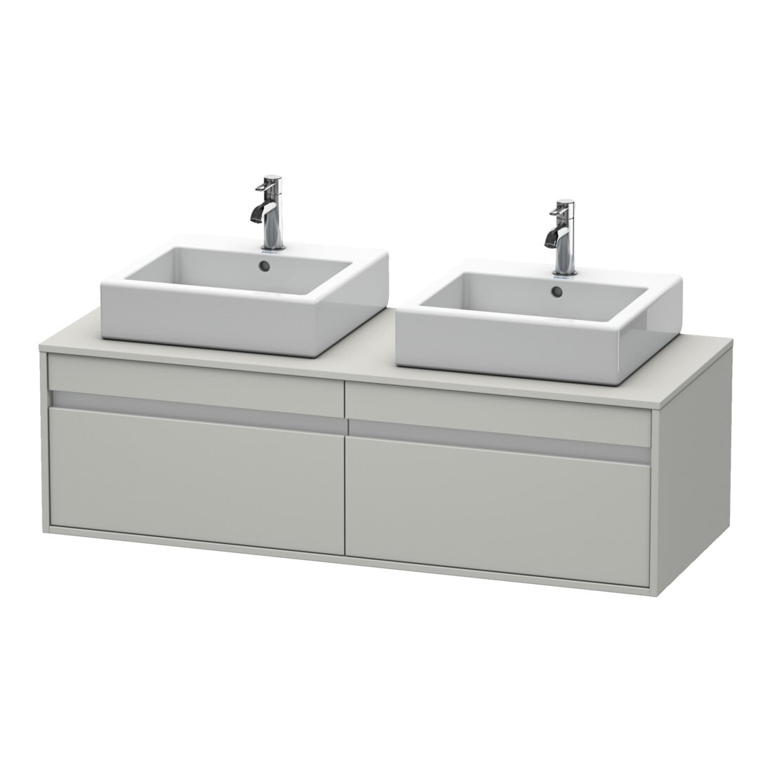 Duravit Meuble sous-vasque Ketho 140x55x42,6 cm, f AWT, 2 AZ, B bs, bg ma