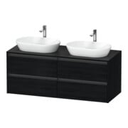 Duravit Meuble sous-vasque Ketho.2 140x55 cm, B bs, blanc œuf, 4 tiroirs, suspendu-1