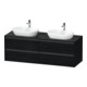 Duravit Meuble sous-vasque Ketho.2 160x55cm, B chêne, blanc œuf, 4 tiroirs, suspendu-1