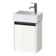 Duravit Meuble sous-vasque Ketho.2 36,4x23,8 cm, à droite, blanc brillant, 1 porte, suspendu-1