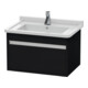 Duravit Meuble sous-vasque Ketho 65x45,5 cm, blanc œuf, 1 tiroir, suspendu-1