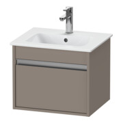 Duravit Meuble sous-vasque Ketho Compact 50x41,2x41 cm, 1 tiroir, suspendu, bas mat-1