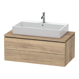 Duravit Meuble sous-vasque L-Cube 102x54,7 cm, marbre œuf, 2 tiroirs