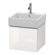 Duravit Meuble sous-vasque L-Cube 48,4x45,9 cm, noyer, 1 tiroir, suspendu
