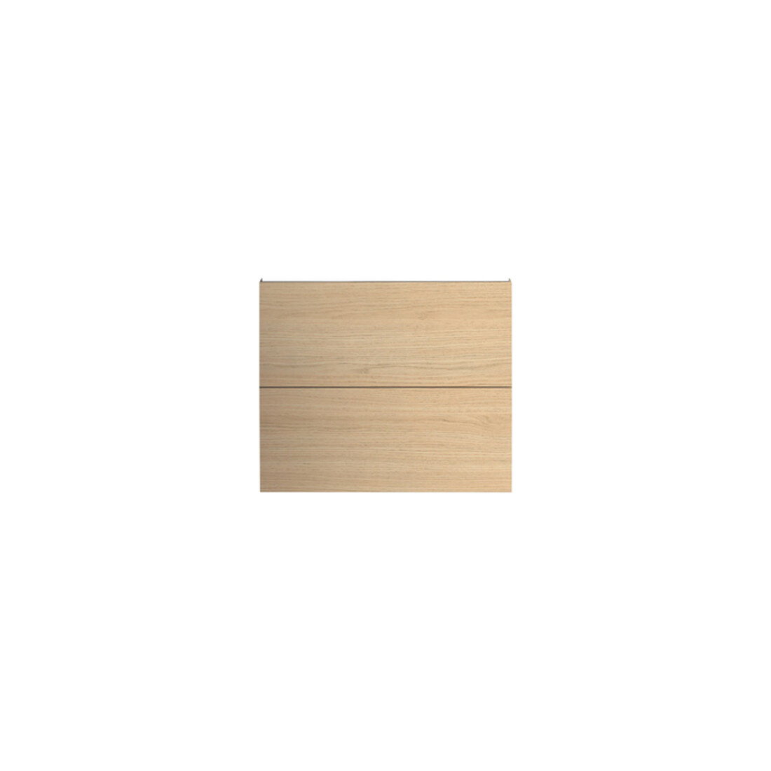Duravit Meuble sous-vasque L-Cube 62x48,1 cm, blanc œuf, 2 tiroirs, suspendu