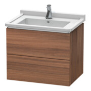 Duravit Meuble sous-vasque L-Cube 67x46,9 cm, noyer naturel, 2 tiroirs, suspendu-1
