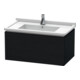 Duravit Meuble sous-vasque L-Cube 82x46,9 cm, blanc œuf, 1 tiroir, suspendu-1