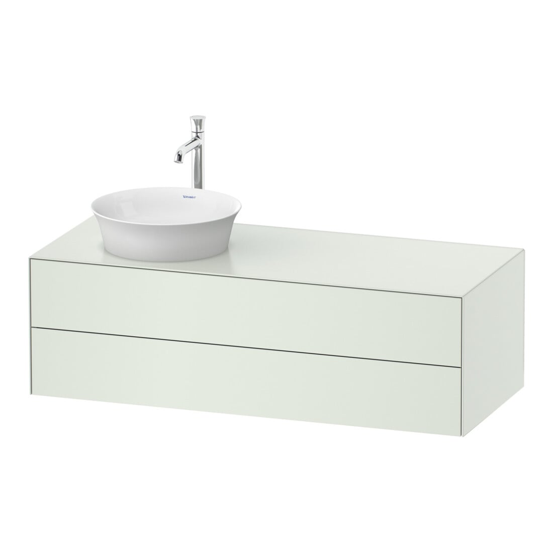 Duravit Meuble sous-vasque White Tulip 130x55 cm, L P, avec éclairage intégré