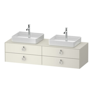 Duravit Meuble sous-vasque White Tulip 160x55 cm, sans éclairage intégré