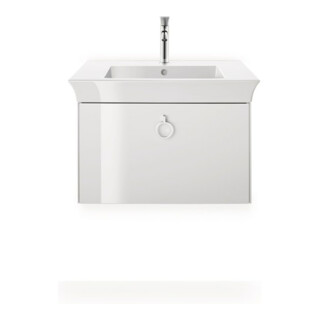 Duravit Meuble sous-vasque White Tulip 68,4x45,8 cm, blanc brillant, 1 tiroir, suspendu
