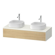 Duravit Meuble sous-vasque Zencha 130x55 cm, B bs, E na/we m, k Einr-Sys-1