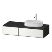 Duravit Meuble sous-vasque Zencha 130x55 cm, B R, G avec grap m, syt d'encastrement-1
