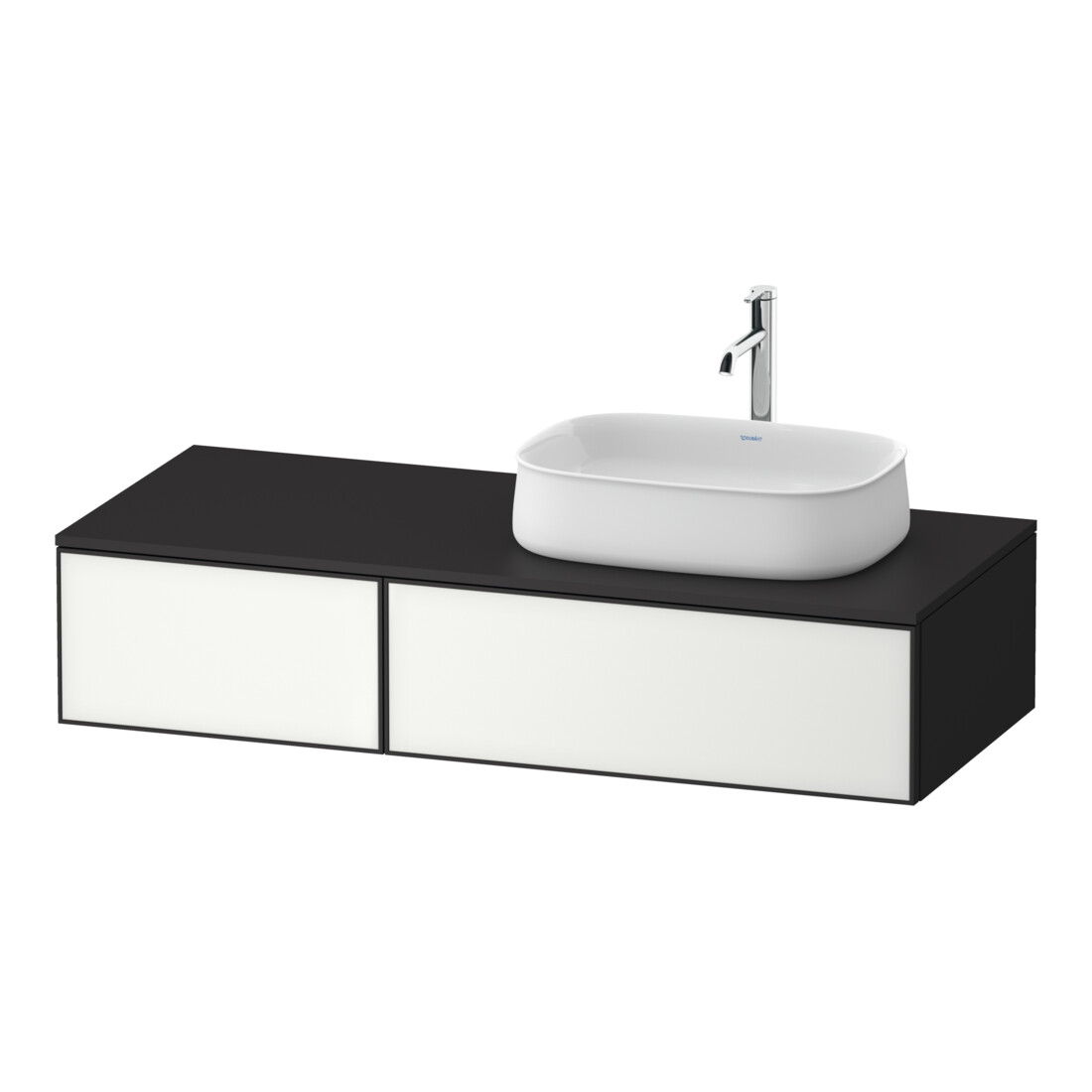 Duravit Meuble sous-vasque Zencha 130x55 cm, B R, G avec grap m, syt d'encastrement