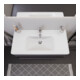 Duravit Meuble vasque D-Neo 100,5x48 cm, avec trop-plein, blanc, avec trou robinet