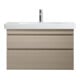 Duravit Meuble vasque DuraStyle 100x48 cm, blanc, m HL, ÜL, plan avec trou robinet-2