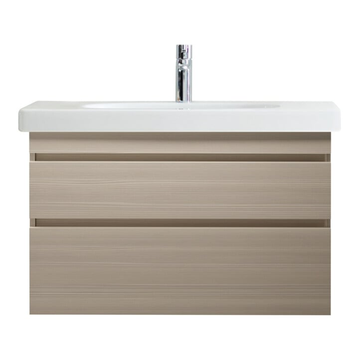 Duravit Meuble vasque DuraStyle 100x48 cm, blanc, m HL, ÜL, plan avec trou robinet